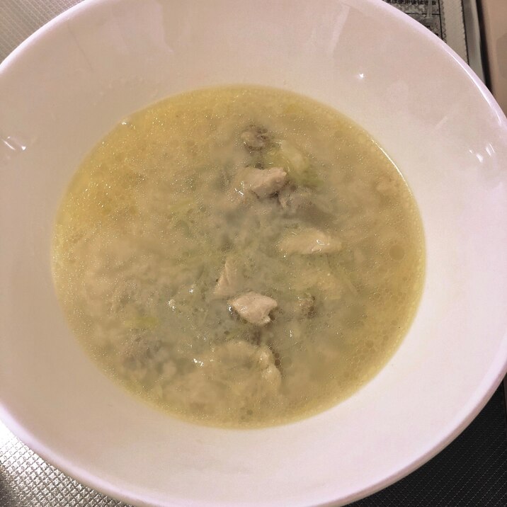 身体あったまる!鶏肉の粕汁